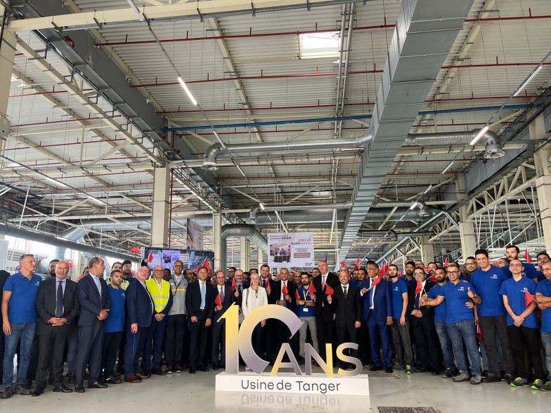 L’usine Renault de Tanger fête son dixième anniversaire