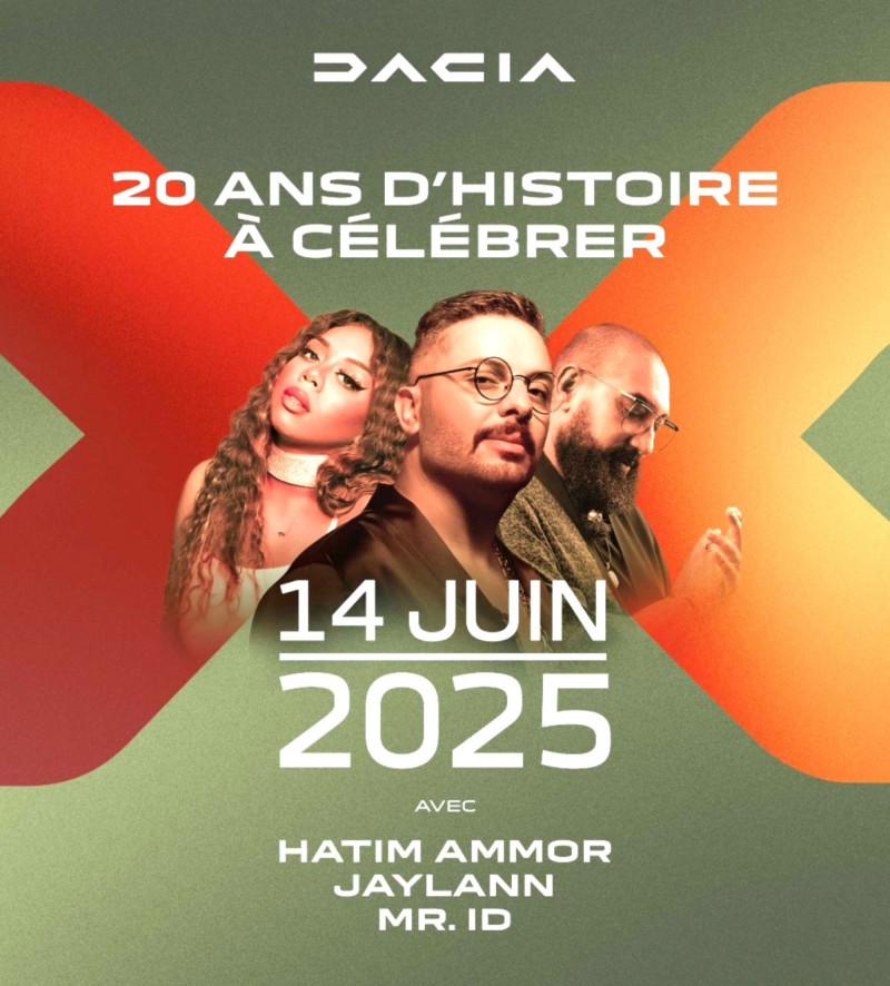 Dacia célèbre 20 ans de présence au Maroc avec un concert inédit