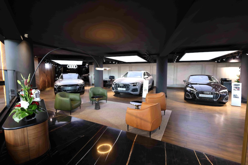 Audi Anfa, le nouveau showroom casablancais des anneaux