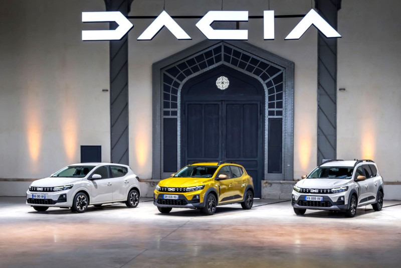 Dacia présente les nouvelles Logan, Sandero et Jogger  