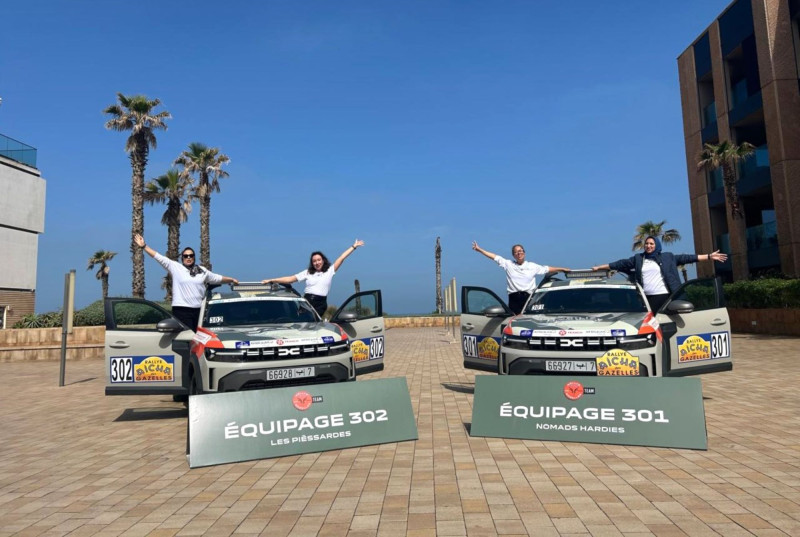Dacia Maroc accélère au Rallye Aïcha des Gazelles 