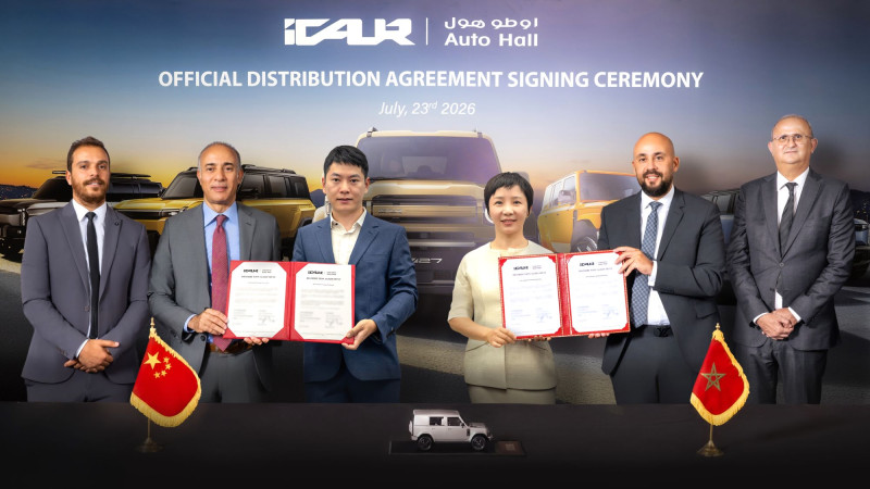 Auto Hall lance prochainement la marque automobile iCAUR au Maroc