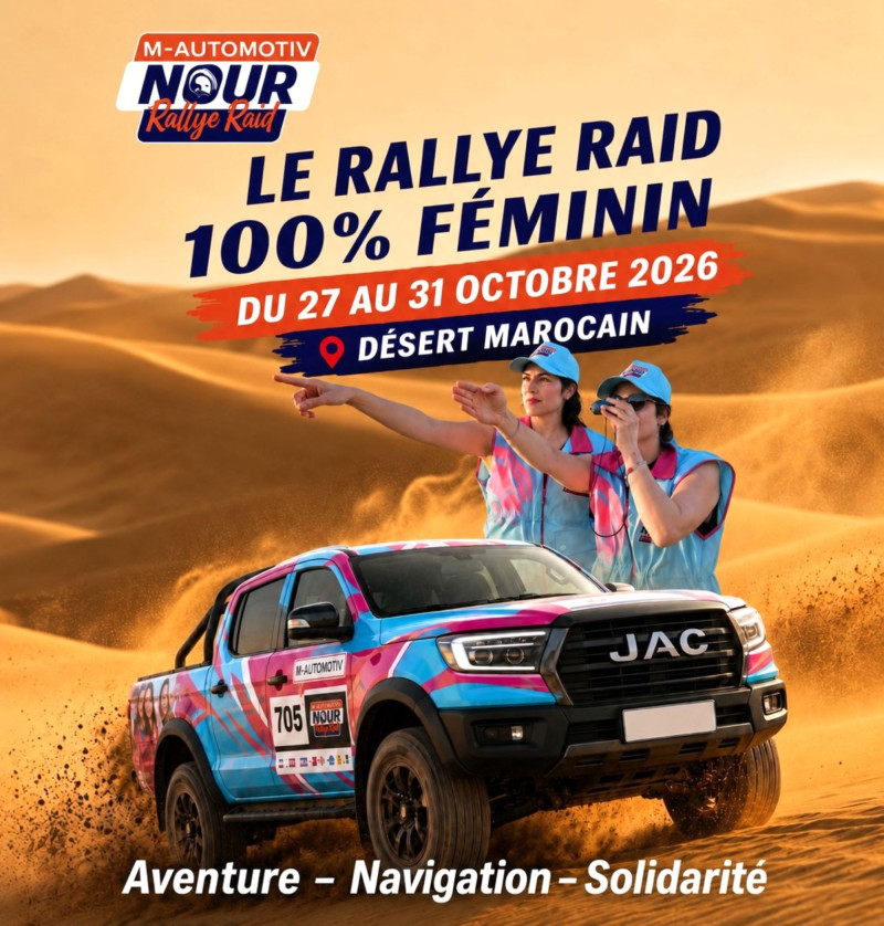 M-Automotiv NOUR Rallye Raid: Le désert au féminin