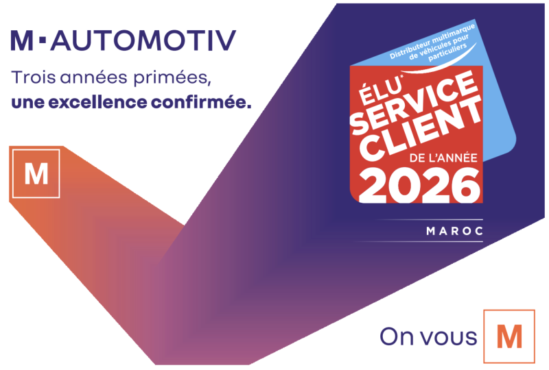 M-Automotiv sacré «Elu Service Client de l’Année 2026» 