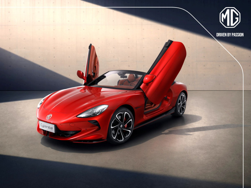 MG expose ses modèles hybrides et électriques à l’Auto Expo 2025