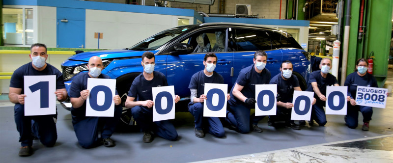 Un million du SUV Peugeot 3008 sur les routes
