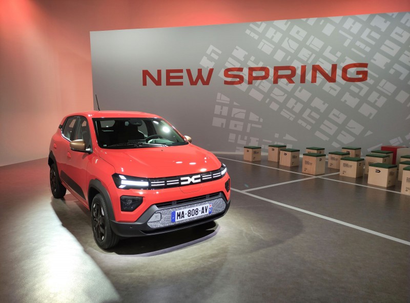 La nouvelle Dacia Spring révélée à Paris en attendant Genève