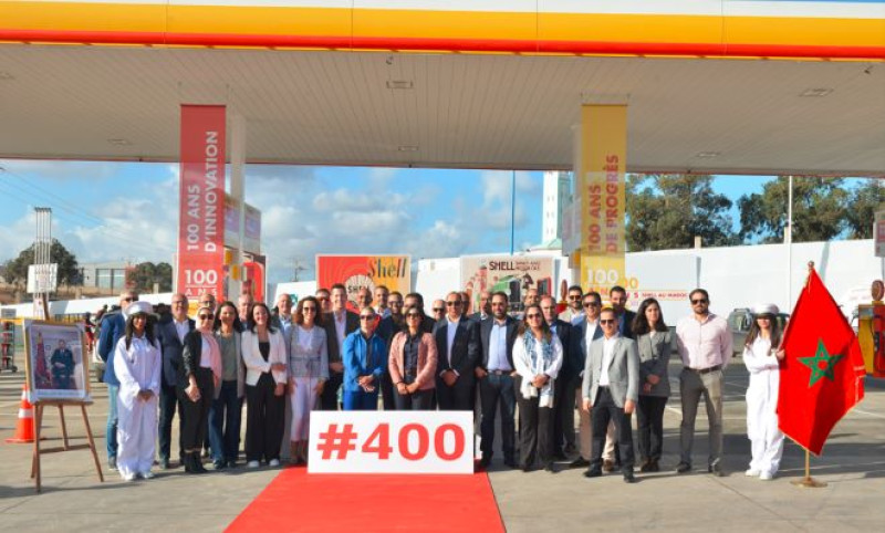 La 400e station-service Shell inaugurée à Casablanca