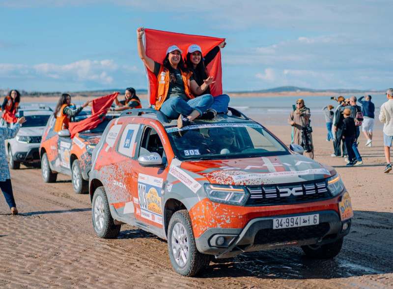 Dacia Maroc sur le podium du Rallye Aicha des Gazelles 2024
