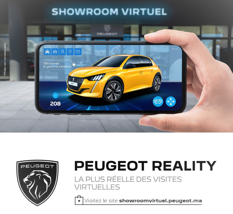 Peugeot Maroc lance son showroom virtuel