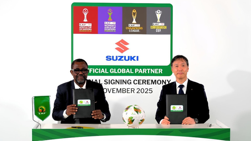 Suzuki Motor Corporation signe un partenariat officiel avec la CAF