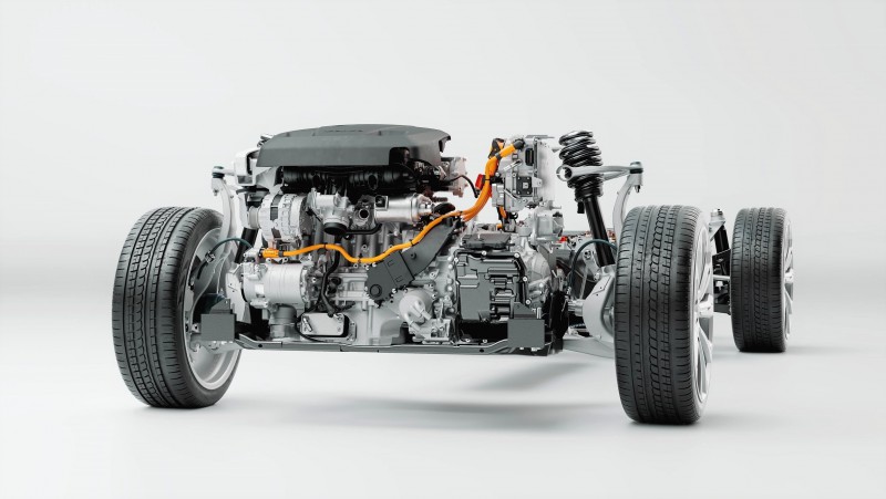 Nouveau groupe motopropulseur hybride rechargeable chez Volvo 